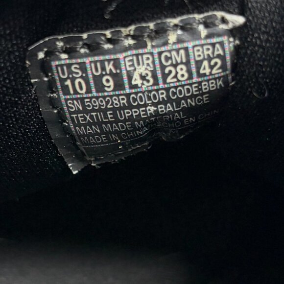 Skechers Sneakers Mens 10 Running Shoes 59928R Black Dual Lite - Picture 9 of 11